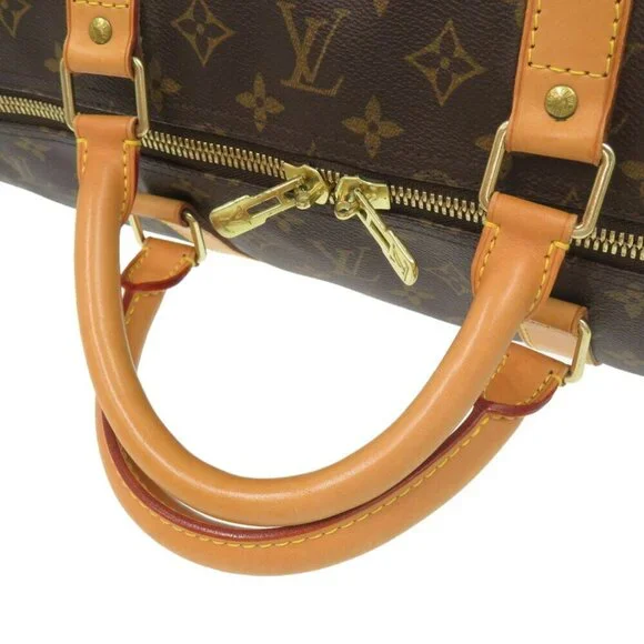 LOUIS VUITTON Authentic Brown Monogram Boston Bag - Picture 6 of 11